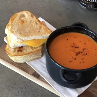 Grilled Cheese & Tomato Soup