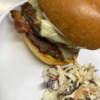 Smashed Bacon Burger